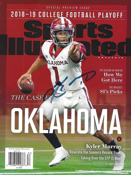 Kyler Murray Autographed Sports Illustrated