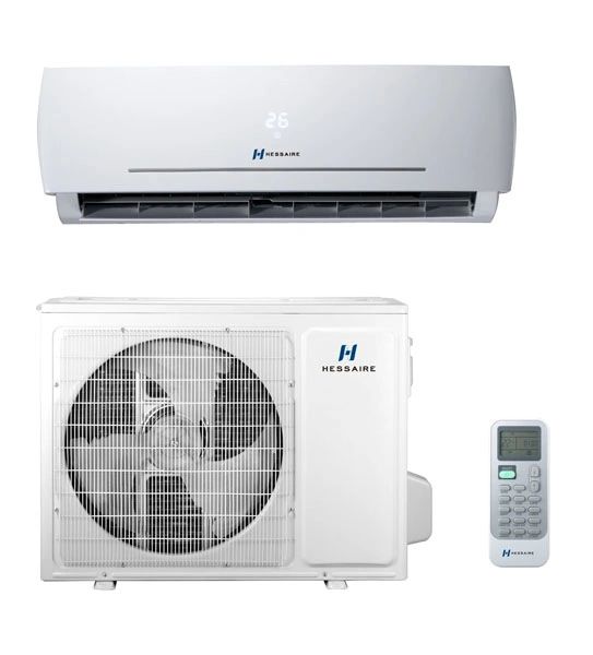 Hessaire Single Zone 18,000 BTU 1.5 Ton Ductless Mini-Split Air ...