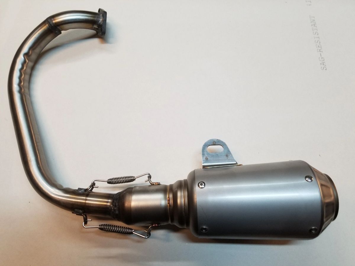 212 predator exhaust with muffler