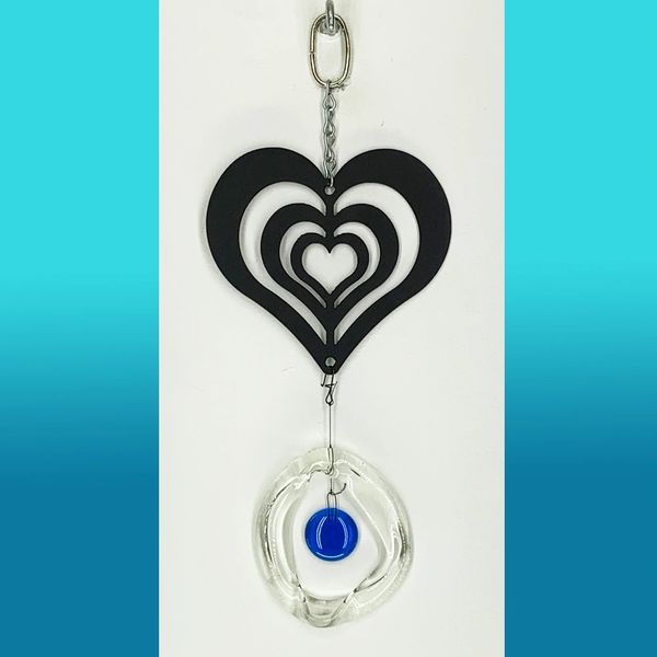 0812-M Heart Metal Mini Chime