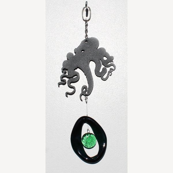 0829-M Octopus Metal Mini Chime