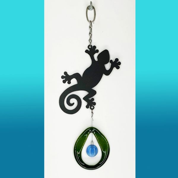 0867-M Gecko Metal Mini Chime