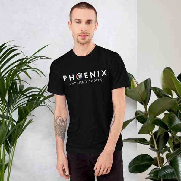 PHXGMC Men s Tee Shirt White Logo