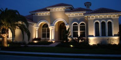 Landscape Lighting Installed by our Tampa Electricians in Tampa Bay