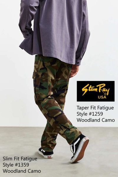 Stan Ray the fatigue pants made in usa.