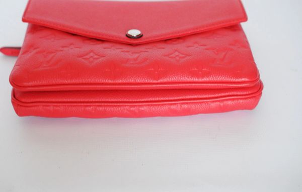 Louis Vuitton Twice in Cherry Red Empreinte Leather - SOLD