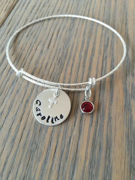 Baptism/Communion/Confirmation charm bracelet