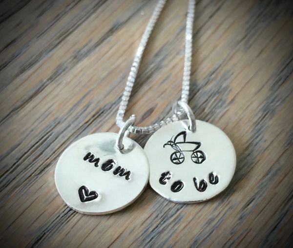 Mom to Be Necklace | Three's a Charm Designs