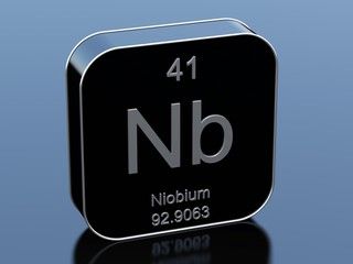 .625" dia x 12" Niobium Round Bar