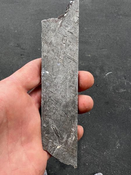 .250" 1.375" X 5" Muonionalsuta Meteorite