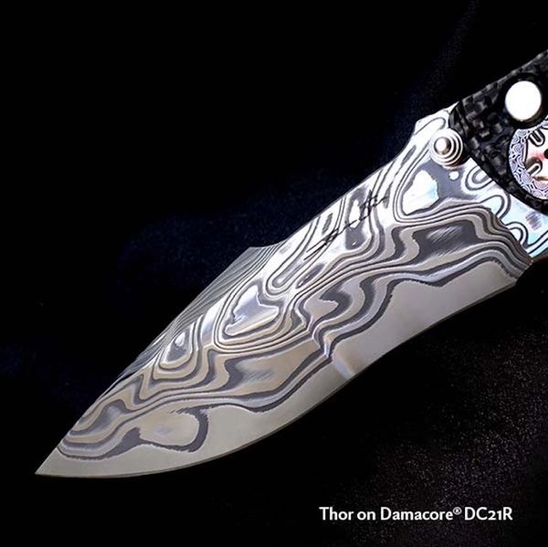 .187" x 2" x 15" Thor DC21R Damasteel Damacore