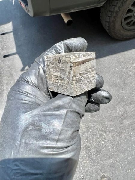 Aletai Meteorite Cube #2 1.25" x 1.25" x 1.25"