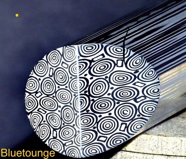 31.7mm dia x per inch Bluetongue DS95X Damasteel Round Bar