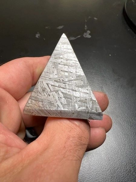 Munionalsuta Meteorite Pyramid roughly 1.5" x 1.5" x 1.5"