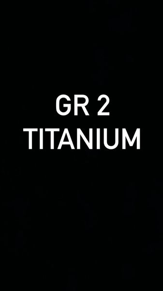 .625" dia x 36" GR2 Titanium Round Bar