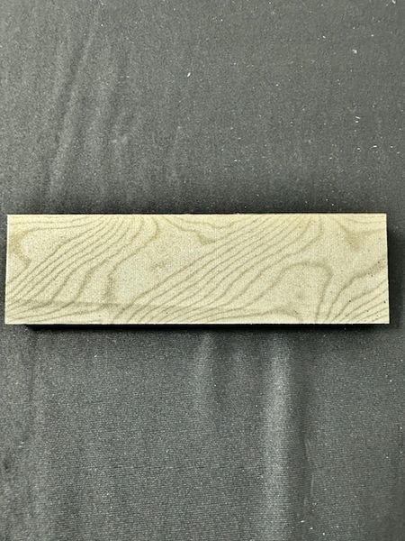 .500" X 2" X per inch Crystalized Twist Damascus Titanium & Zirconium