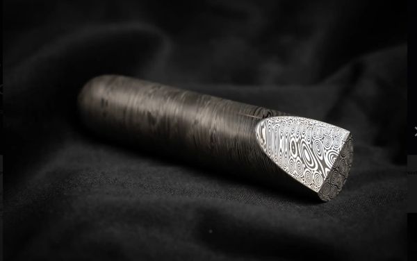 16mm dia x 19.50” DS95X Saga Damasteel Stainless Damascus