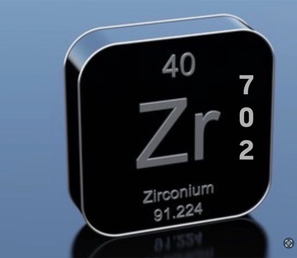 .080" x 2.25" x 6" Zirconium 702 Sheet