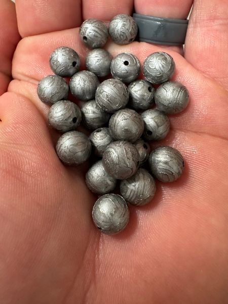 10mm Aletai Meteorite Beads