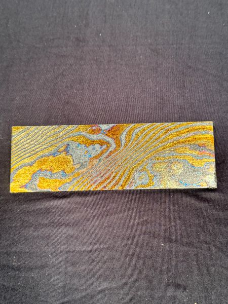 .228” x 2” x 6” Crystalized Titanium & Zirconium
