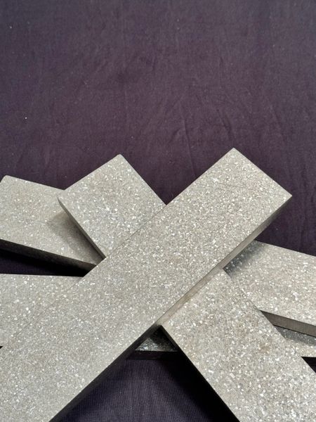.500" x 12" x 2" Crystalized 6al-4v Billet