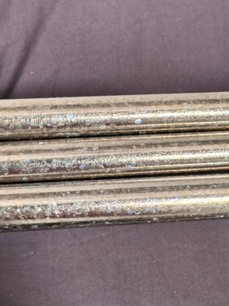 .525 dia x 24" Crystalized 6al-4v Round