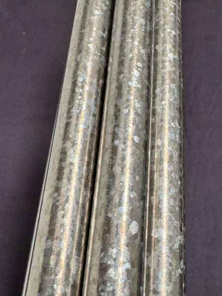 .595" dia x 24" Crystalized 6al-4v Round Bar