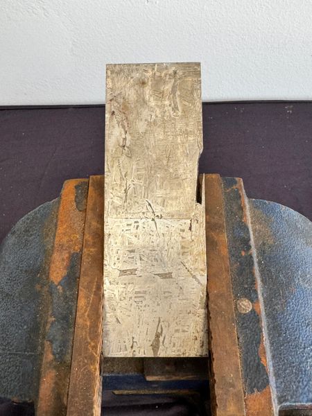 .130" x 2" x 6" Aletai Meteorite Scale