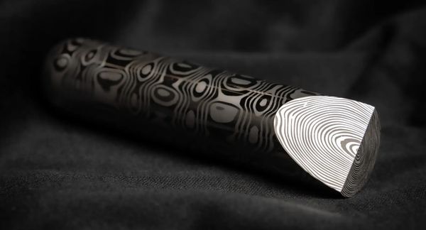 16mm dia x 6” DS95X Lucia Damasteel Stainless Damascus