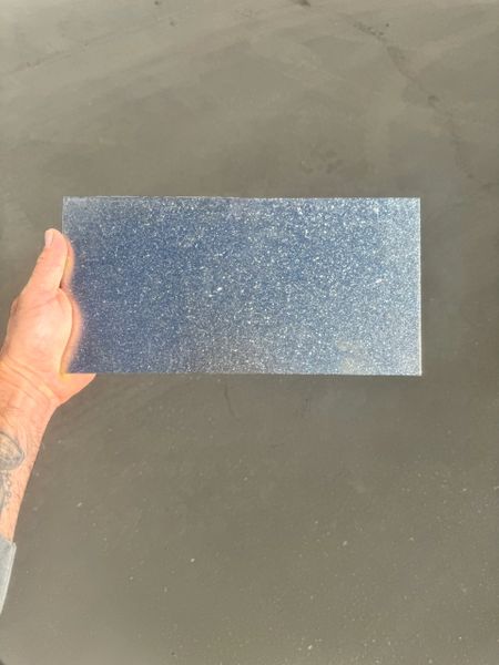 .150" x 12" x 3" Crystalized 6al-4v