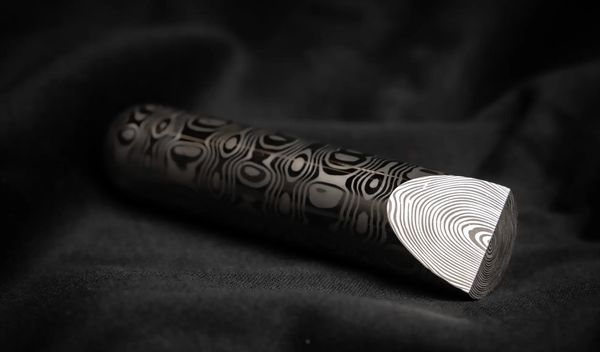 20mm (.787") dia x 19.50" DS95X Lucia Damasteel Round Bar