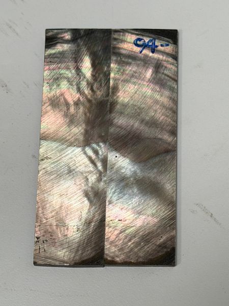 .100” x .094” x 3.5” set. Black Mother of Pearl