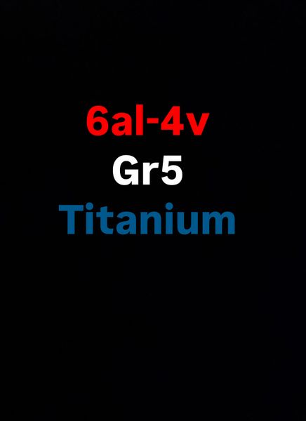 .625" x 1.60" x 12" Titanium 6al-4v Billets