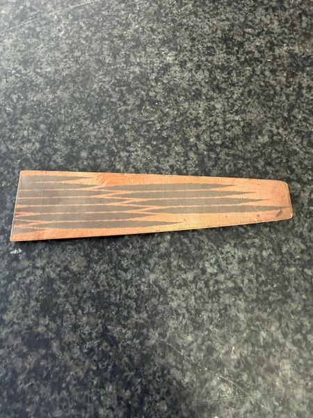 .125" x 1.50" x 6" OG Feather Superconductor