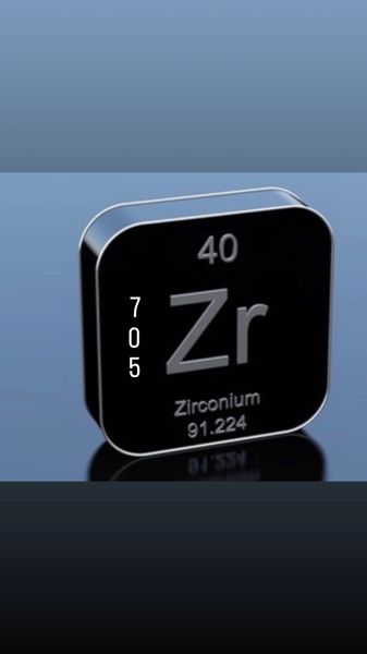 .250” x 12” x 12” Zirconium 705