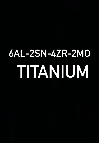 .040" x 5.75" x 12" 6al-2sn-4zr-2mo Titanium Sheet