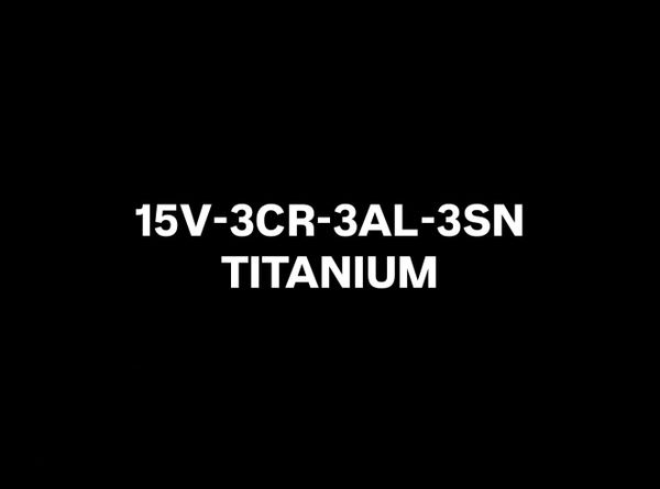 .148" x 12" x 36" 15v-3cr-3al-3sn Titanium Sheet