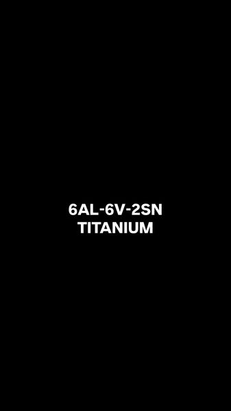 .065" x 12" x 36" 6al-6v-2sn Titanium Sheet