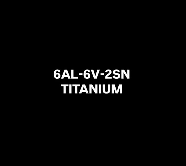 .065" x 24" x 36" 6al-6v-2sn Titanium Sheet