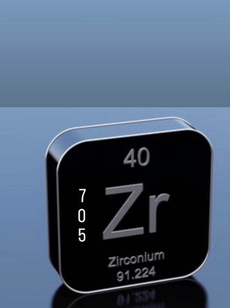 .187” x 12” x 6” Zirconium 705