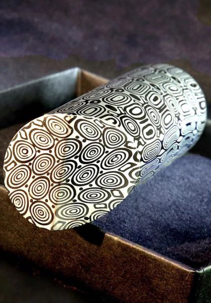 20mm Dia x 6" DS95X Fenja Damasteel Stainless Damascus