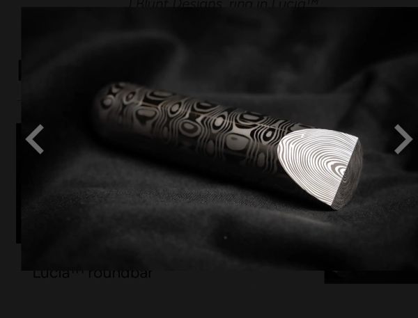 16mm dia x 12” DS95X Lucia Damasteel Stainless Damascus