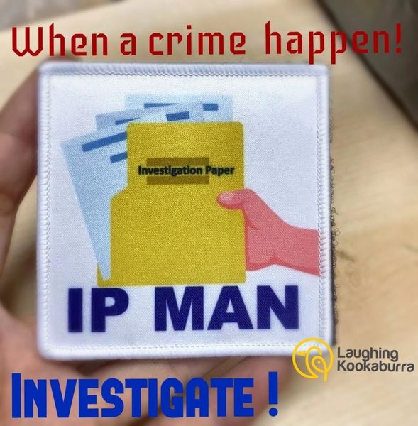 IP Man Badge Patch