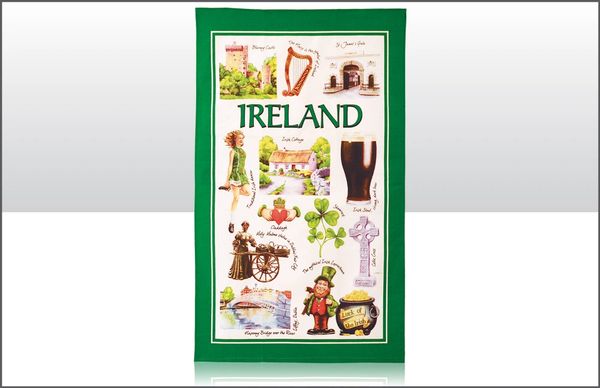 Iconic Ireland Tea Towel