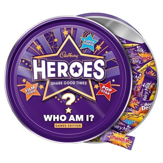 Cadbury Heroes Tin 900G