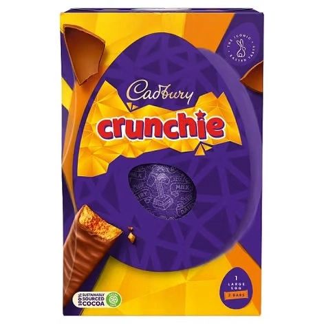 Cadbury Crunchie Medium Egg (190g) - BEST BY 7/31/23