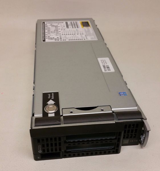 HP BL460c Gen8 G8 2x 8-Core 2.7GHz E5-2680 64GB RAM 659818-B21 8Gb Blade Server