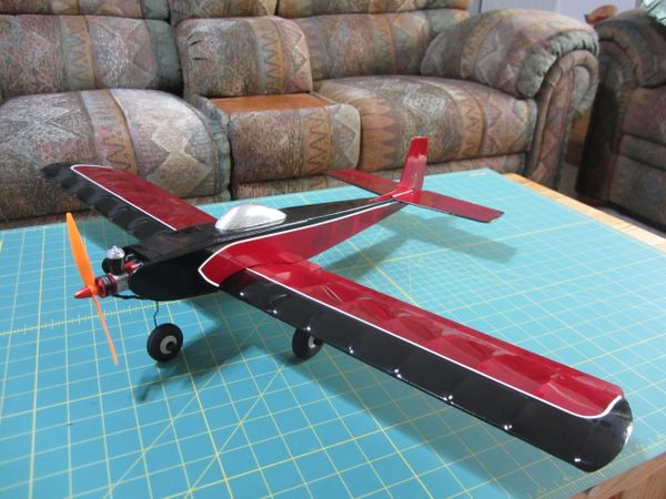 The Q-Tee 250 Airplane Model Kit New Laser Cut by WillyNillies.com 