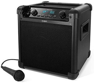 Wireless Backyard Speaker w/ Microphone
You be the DJ, karaoke session, or crush your big speech!
