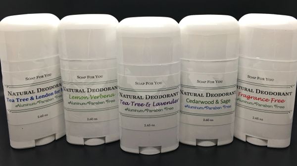 NATURAL DEODERANTS/ALUMINUM FREE